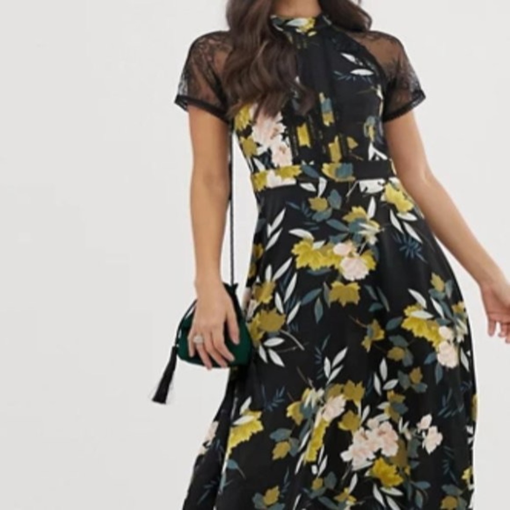 Floral Midi Dress